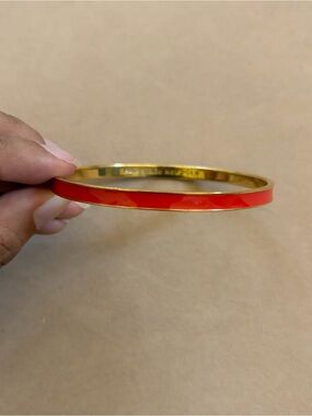 Kate Spade Enamel “Take Heart” Bangle